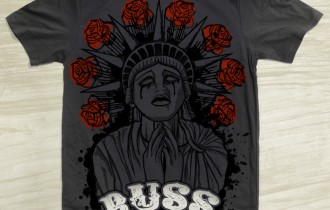 Russ Rankin * Liberty Tshirt Design