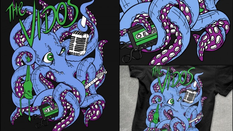 The Vidos * Octopus Tshirt [PPL]
